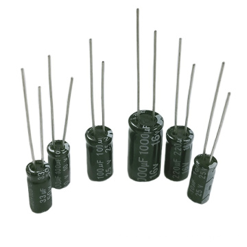 CD81 Capacitors 100uf 25V Aluminum Electrolytic Capacitor for Motor Capacitor Original Manufacture